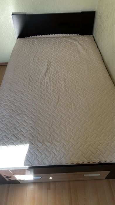 Секция за спалня и легло (приста) с матрак 120/200