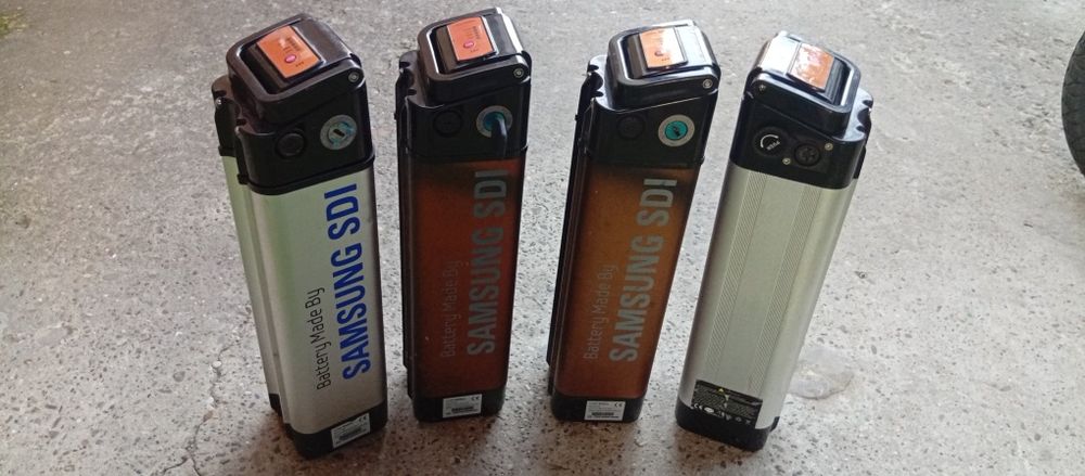 Baterie bicicleta TRIO 24v 36v cu incarcator