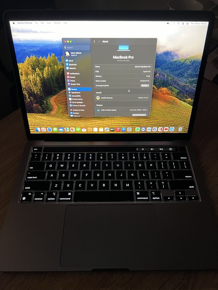 Macbook Pro M2 2022