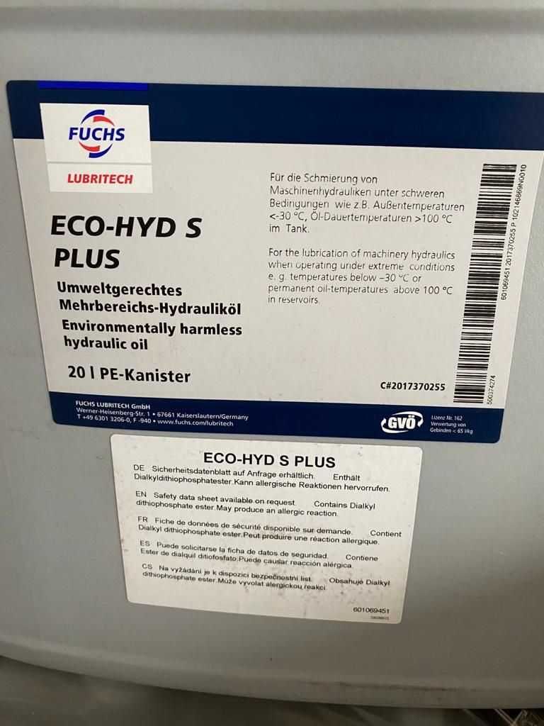 Ulei hidraulic Fuchs ECO-HYD S PLUS