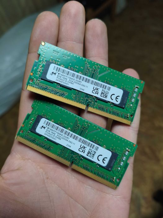 Micron RAM 8GB - две плочки за лаптоп