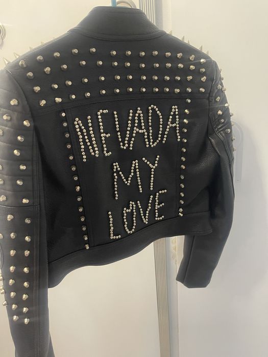 Geaca de piele naturala