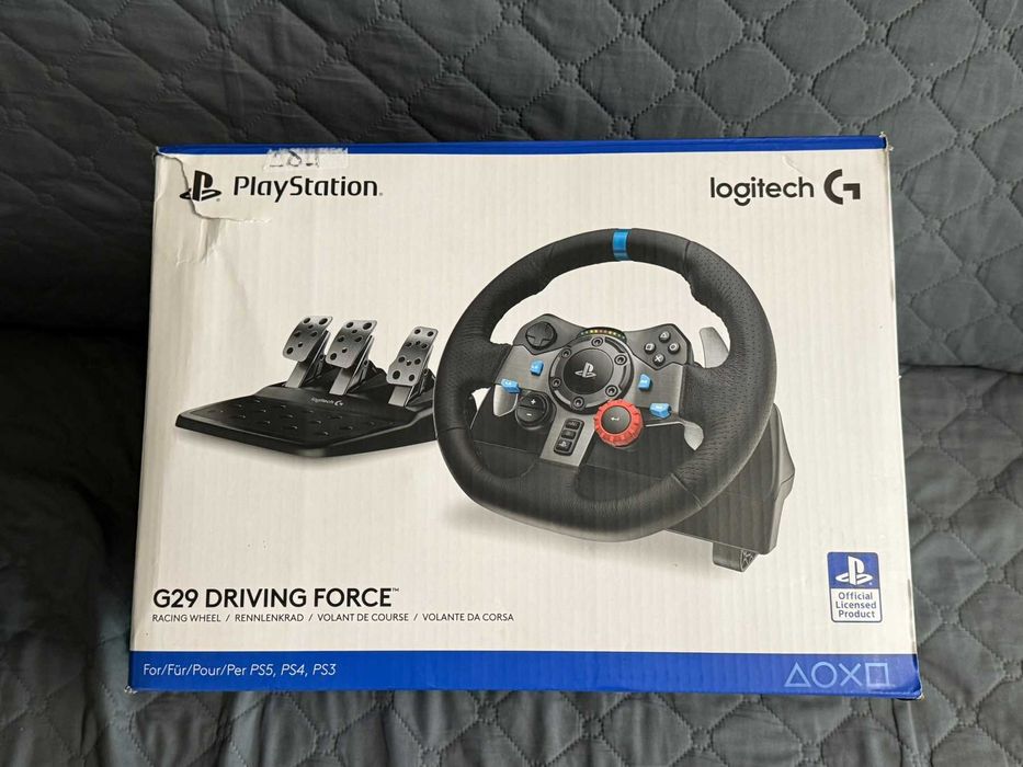 *** Перфектен *** Волан за Logitech G29 PS 4/PS 5 /PC