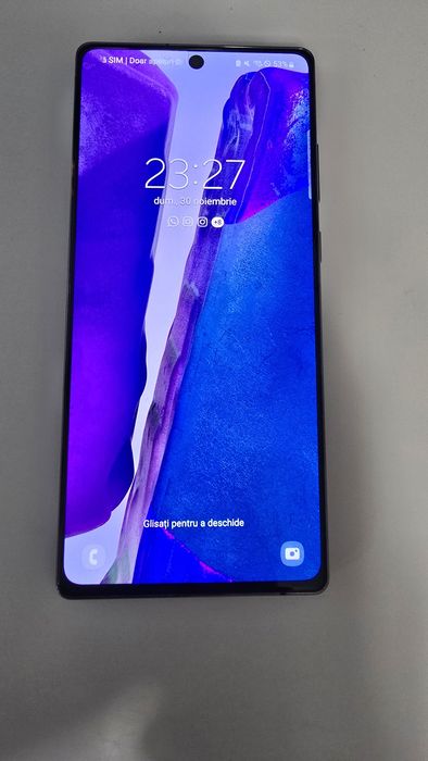 Vand telefon Samsung Note 20, 256 gb