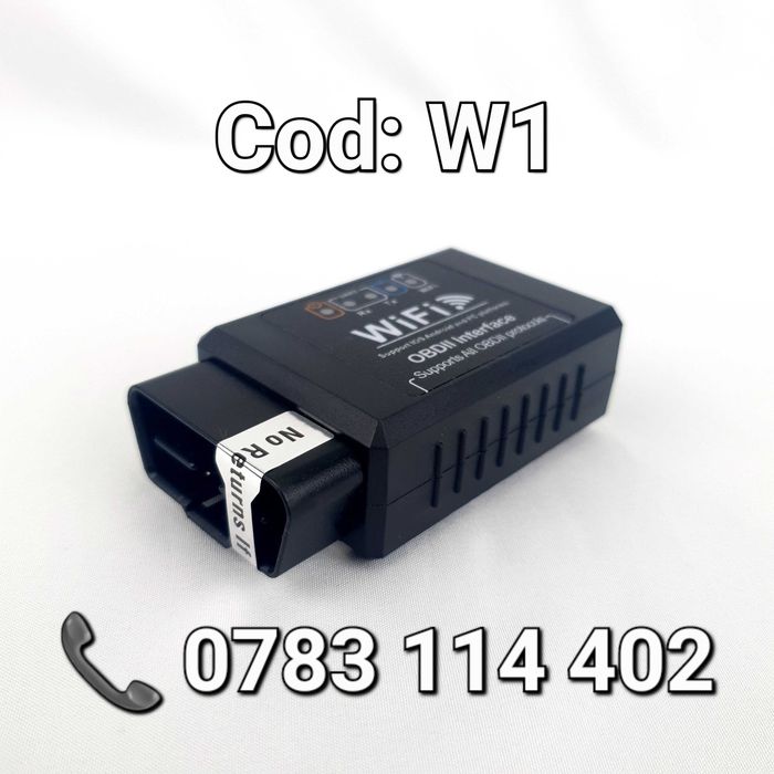 Interfata-Diagnoza Auto-IOS Sau Android-ELM327-OBD2-Tester-PROF-New-W1