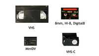 Transfer Digitalizare casete video VHS / VHS-C / MiniDV