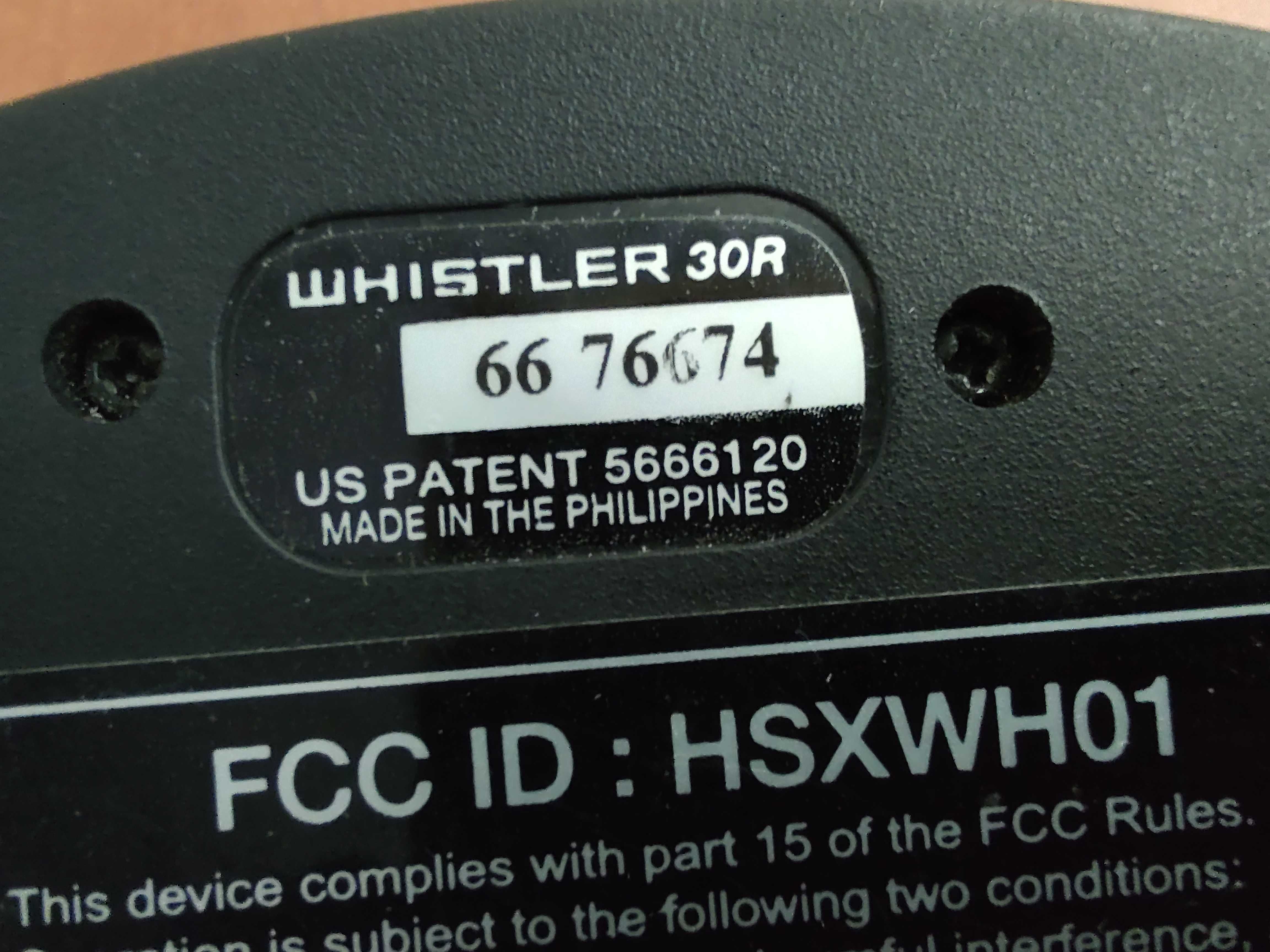 Detector RADAR WHISTLER 30R 35R 1788 Bel Beltronics Vector 940