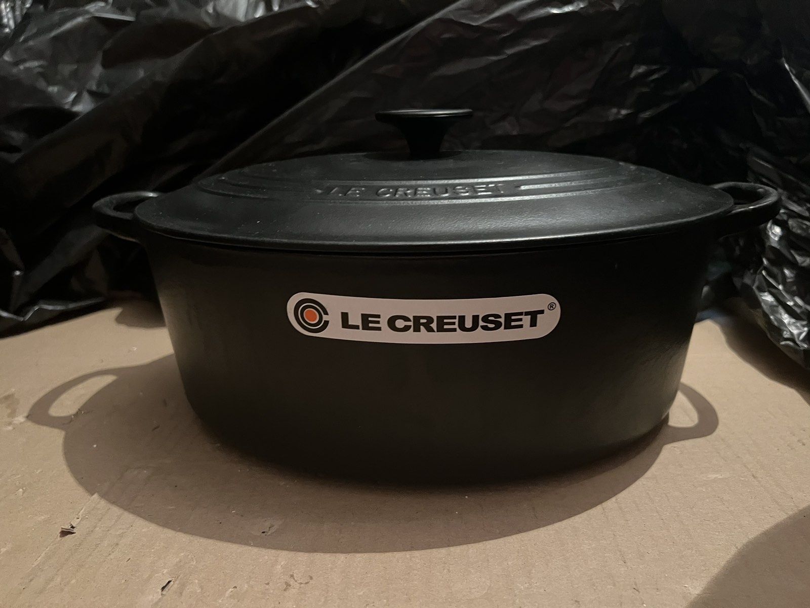 Le Creuset - oval casserole oven / 31 cm цвят: Черен Мат