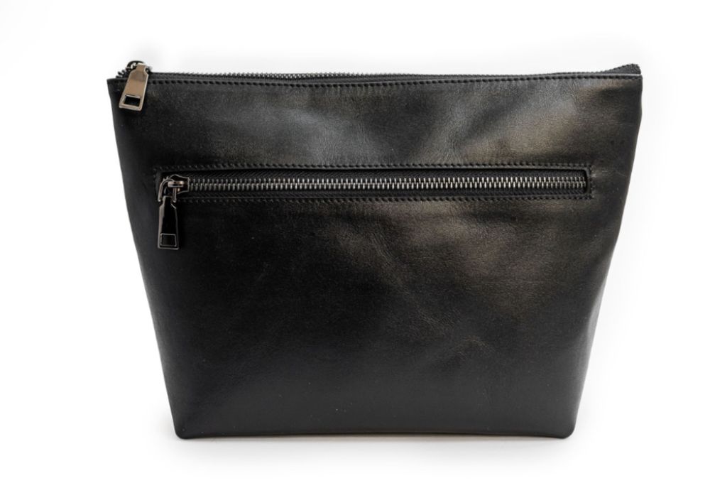 Косметичка натуральная кожа