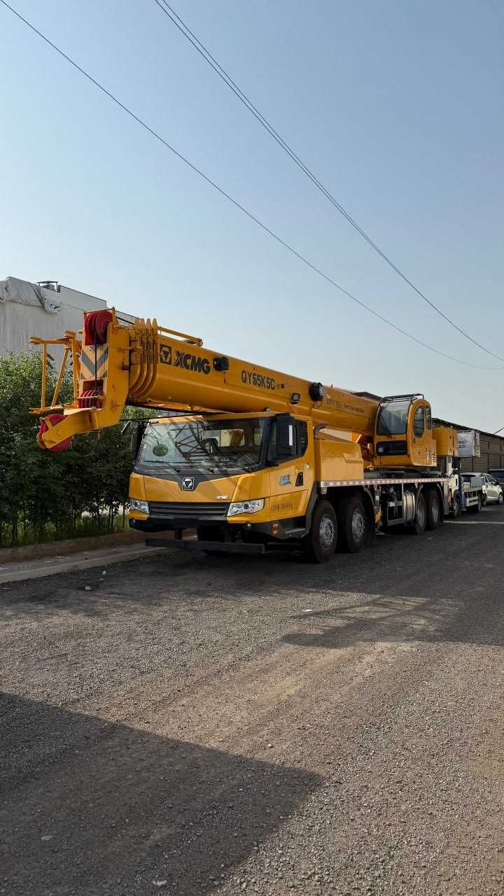 Kran Zoomlion, XCMG kranlari 8T 60m 2025
