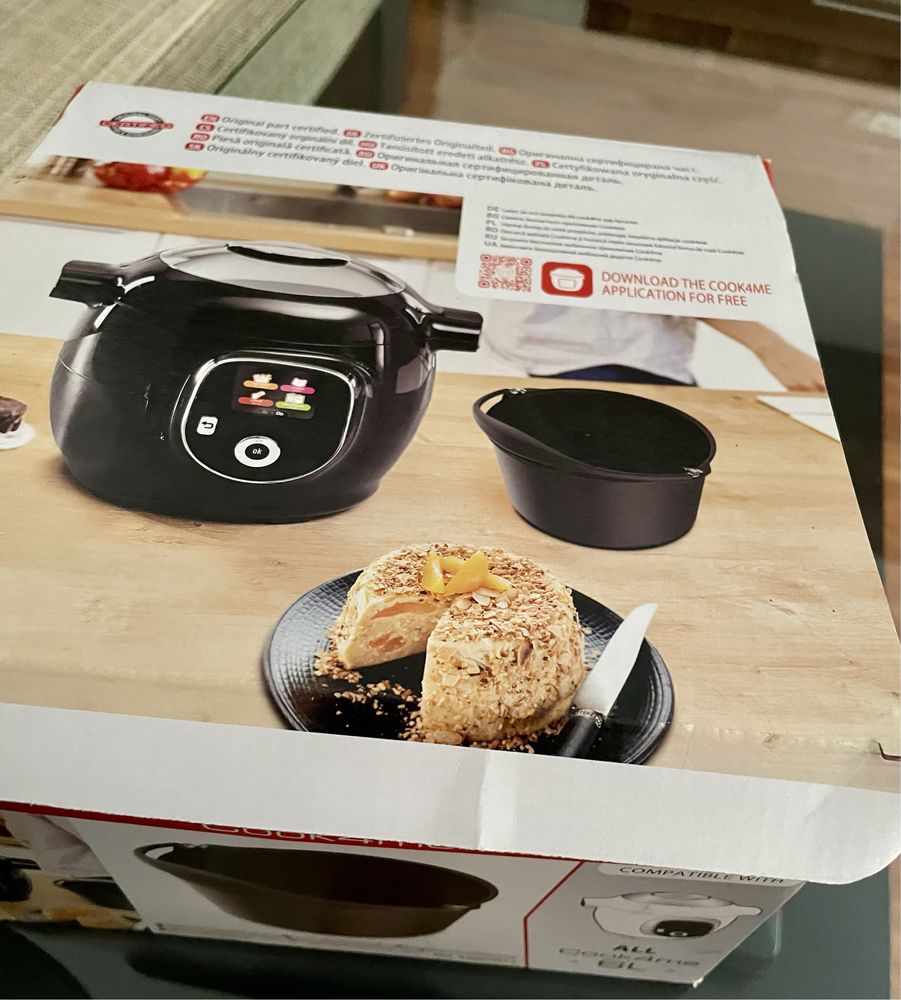 Tefal ExtraCrisp si recipient prajituri