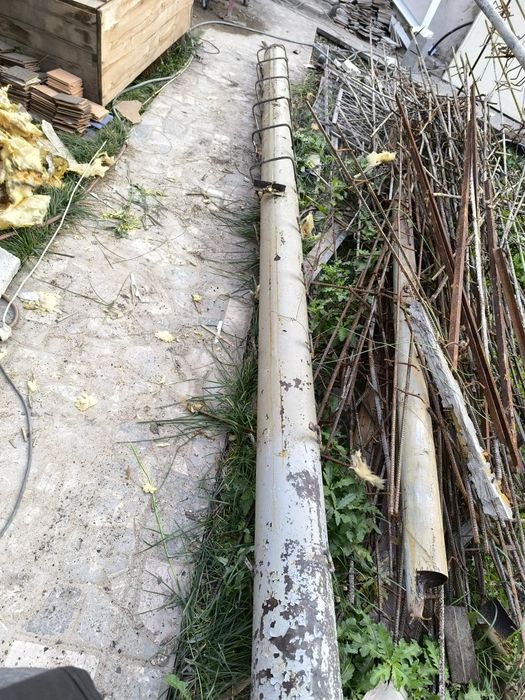 Труба 220мм диаметр, 3 мм толщина. 5,20м длина