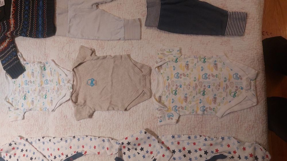 Бебешки зимни дрехи за момче и унисекс - 3-6 месеца