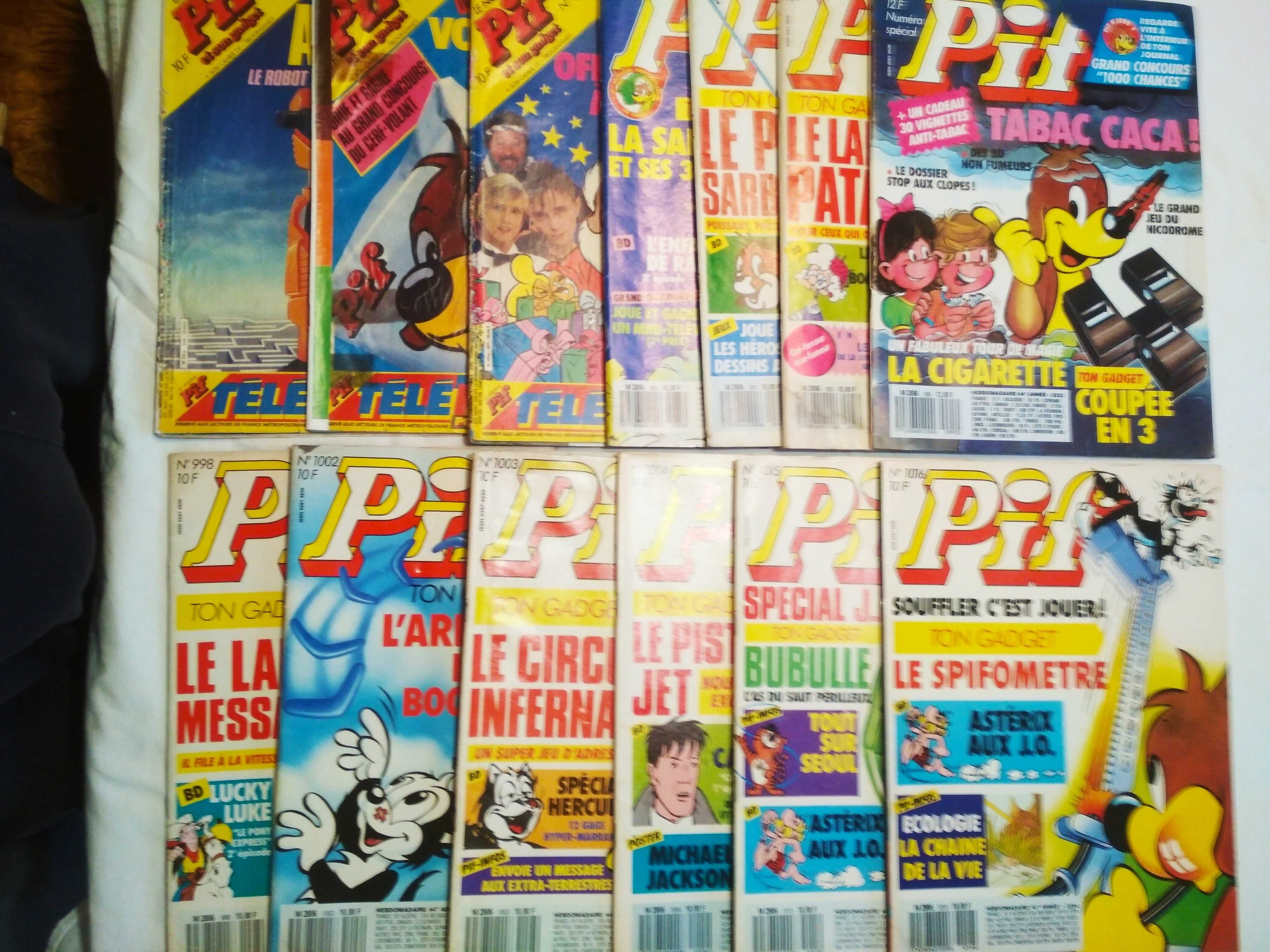Продавам сп.Pif /13бр./и  интересни др. списания на български език