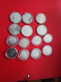 14 Monede argint