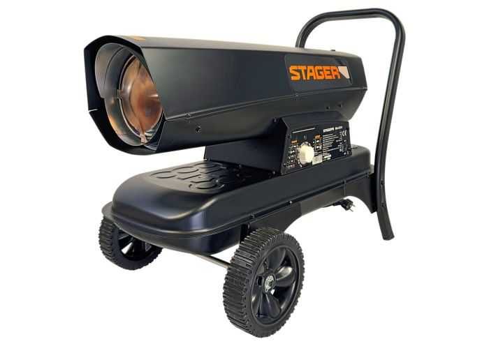 Tun de aer cald Stager PLUS-K80W motorina ardere directa, Putere 20kW