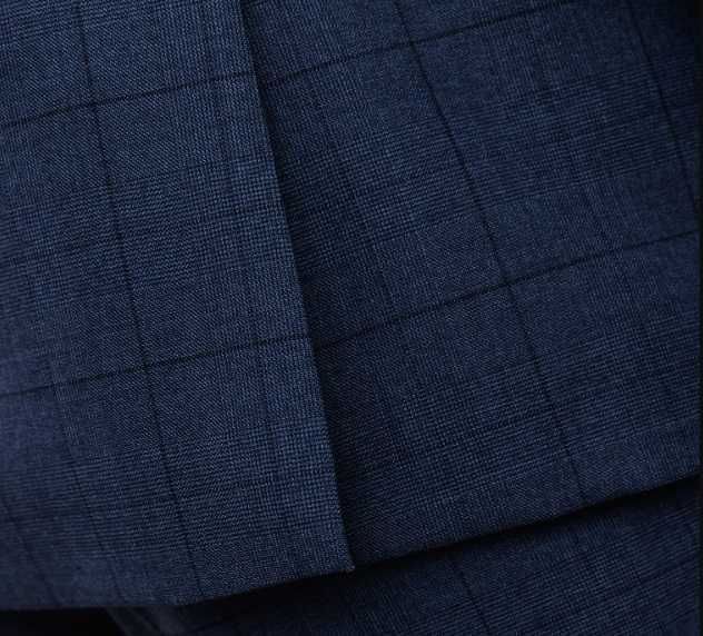 Sacou blazer de lux 52 XL Eduard Dressler lana super 170's Loro Piana