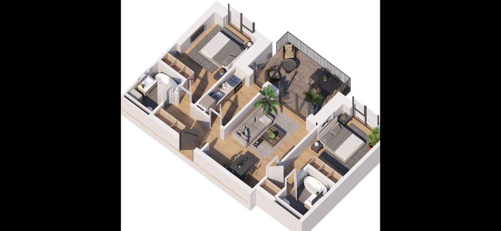 Cesiune 3 camere - etaj 3 - 86 mp - Estoria City Pallady - Kaufland