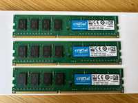 Рам памет за десктоп: Crucial 12GB (3 x 4GB) RAM DDR3 1600