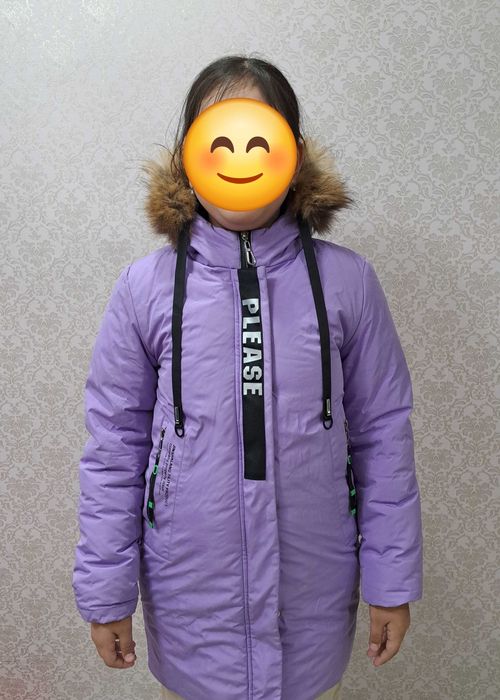 Продам красивую зимнюю куртку для девочки 9-11 лет 10000 тг