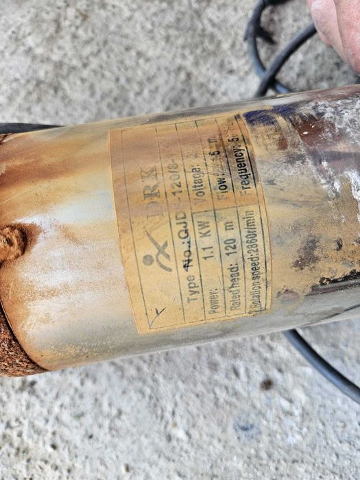 Pompa submersibila DRK QJD5 1.1 KW