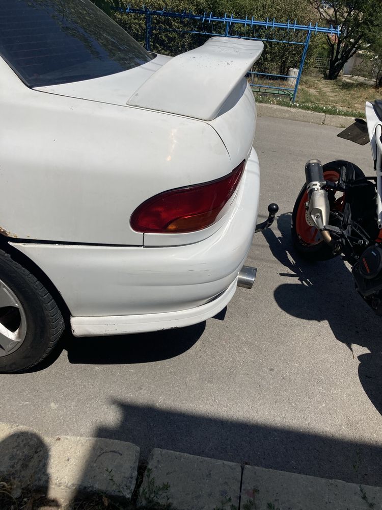 Спойлер и задна броня за Subaru Impreza 1999