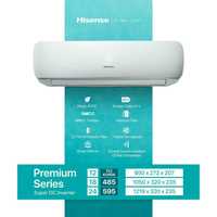 Кондиционер Hisense Premium, Smart, Silver Series 12/18/24+доставка