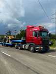 Trailer agabaritic 3 axe Schimb cu 8x4 sau exacavator