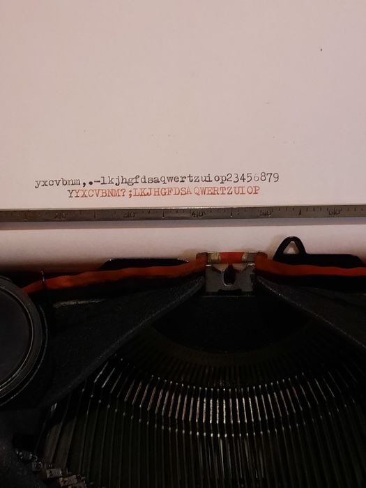 Mașină de scris Mas  1934 impecabilă