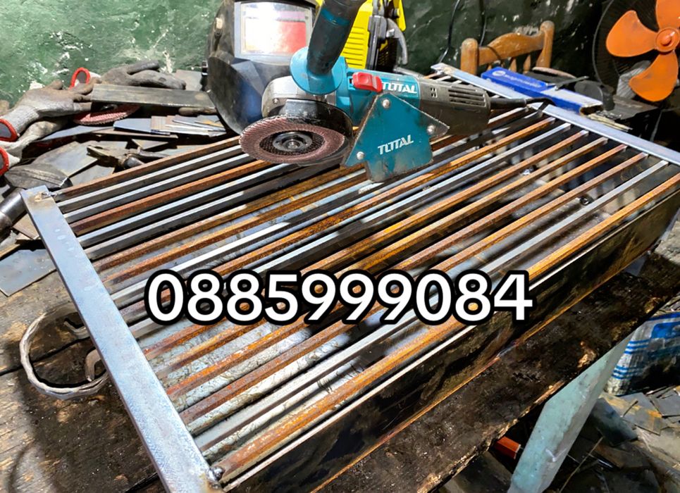 BBQ ЗДРАВИ МАСИВНИ ПО ЗАЯВКА НА КЛИЕТ барбекю скара за вграждане вили