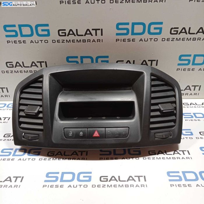 Rama Consola Ornament Gura Grila Aer Aerisire Ventilatie Bord Centrala Opel Insignia A 2008 - 2017 Cod 495050031 13274792 [2608]