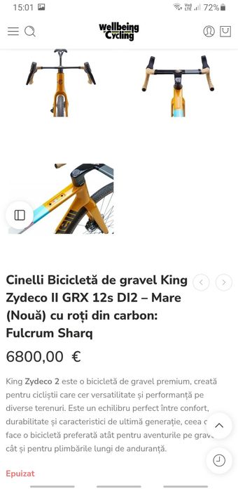 Gravel/cursiera/bicicleta carbon NOUÀ 2025 CINELLI 2x12 Grx di2