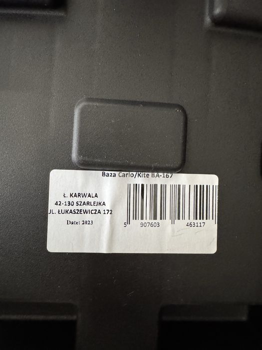 Baza isofix pentru scaun auto 0-13kg