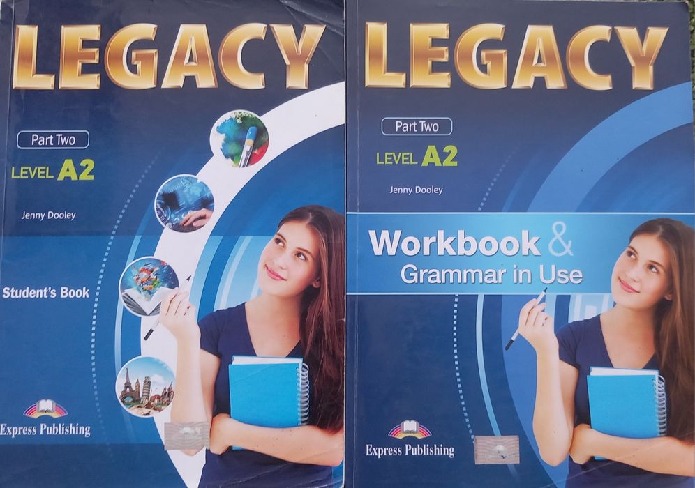 Учебник и учебна тетрадка legacy part two level A2