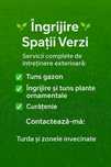 Întreținere spații verzi