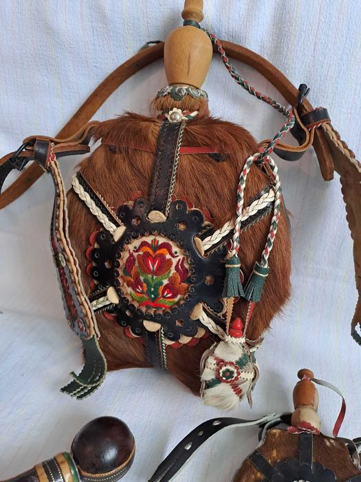 plosca piele par de cal 21 - 39 cm