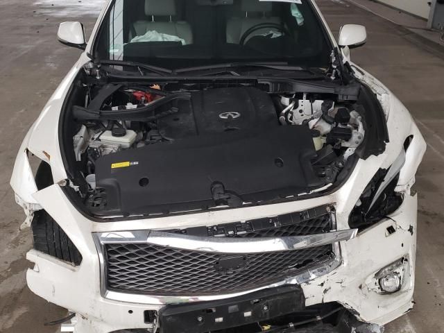 Fata / Tapiterie usa spate stanga Infiniti Q70 Y51 (facelift)