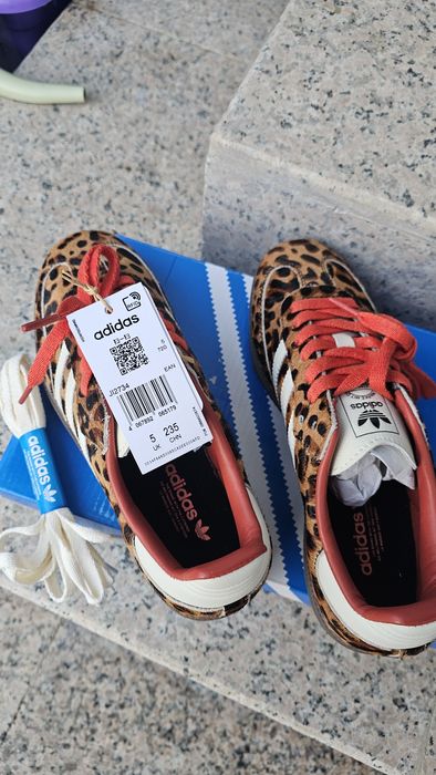 Adidas samba leopard size 38 new