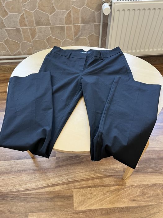 Pantaloni dama negru intens Hallhuber Business