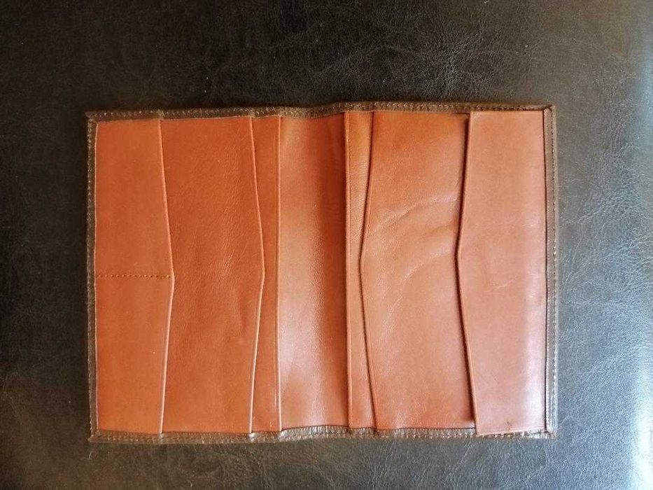 Portofel barbatesc  piele naturala, mode 3D stantat