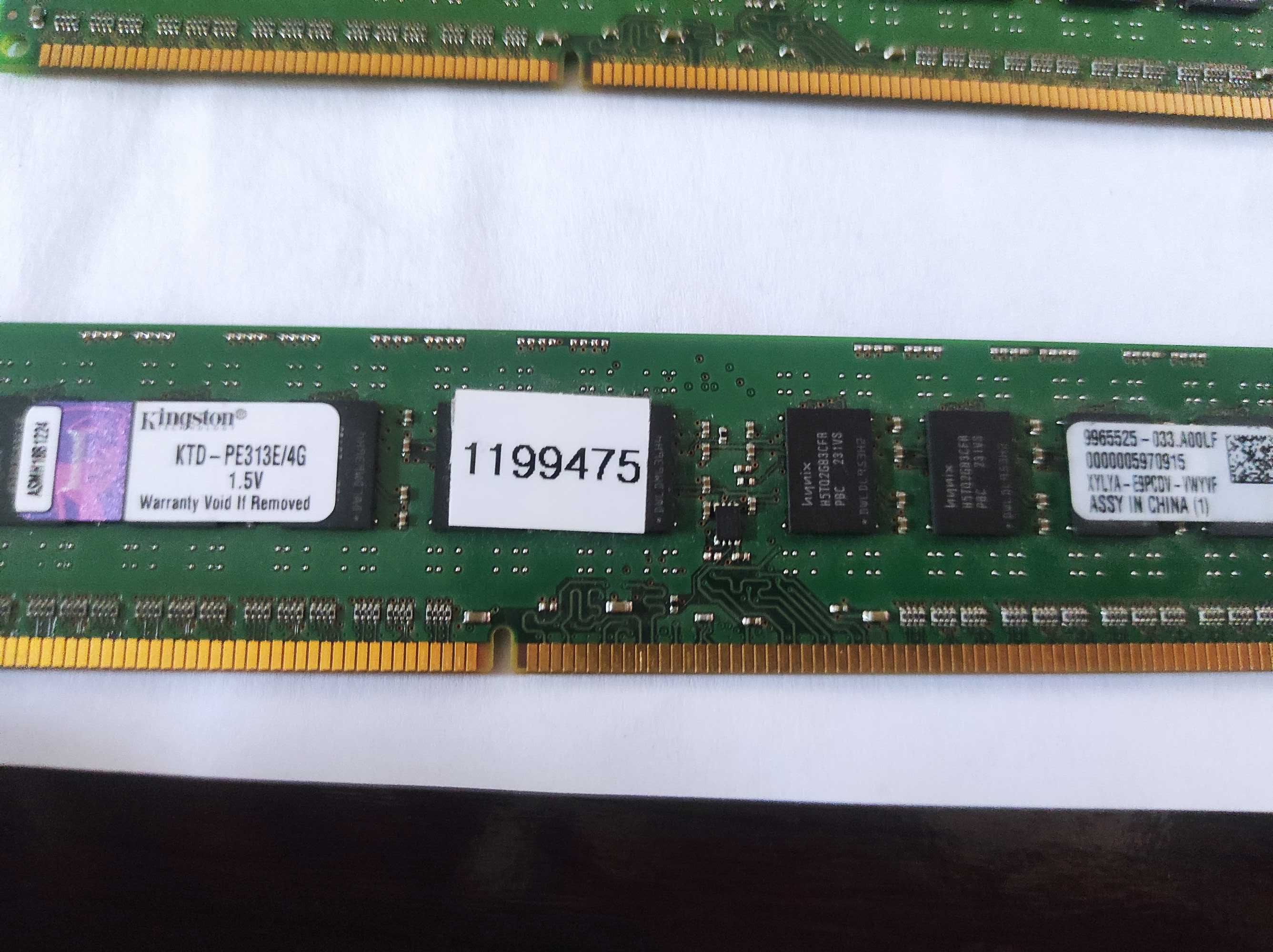 RAM DDR3 4GB памети за настолен компютър