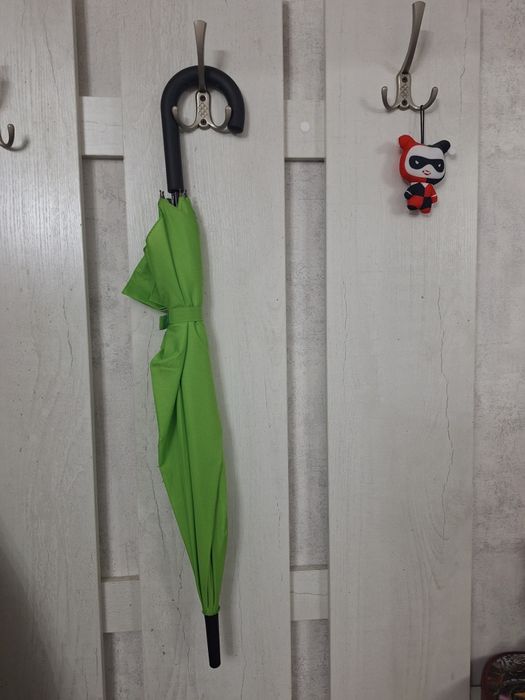 Зонтик, зонт-трость, зеленый