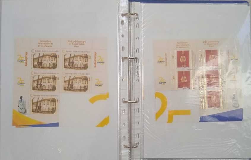 Почтовые марки Казахстана в листах