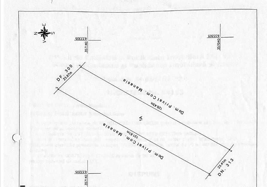 de vanzare teren intravilan 3000mp Manasia/Ialomita