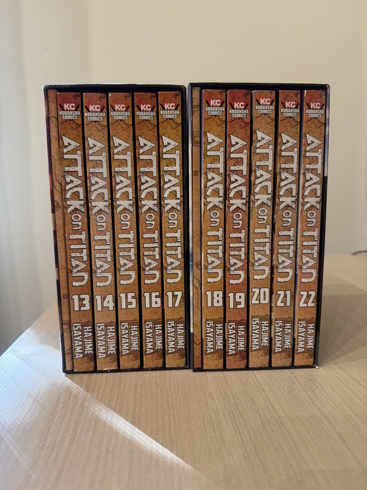 Manga Attack on Titan toata colectia