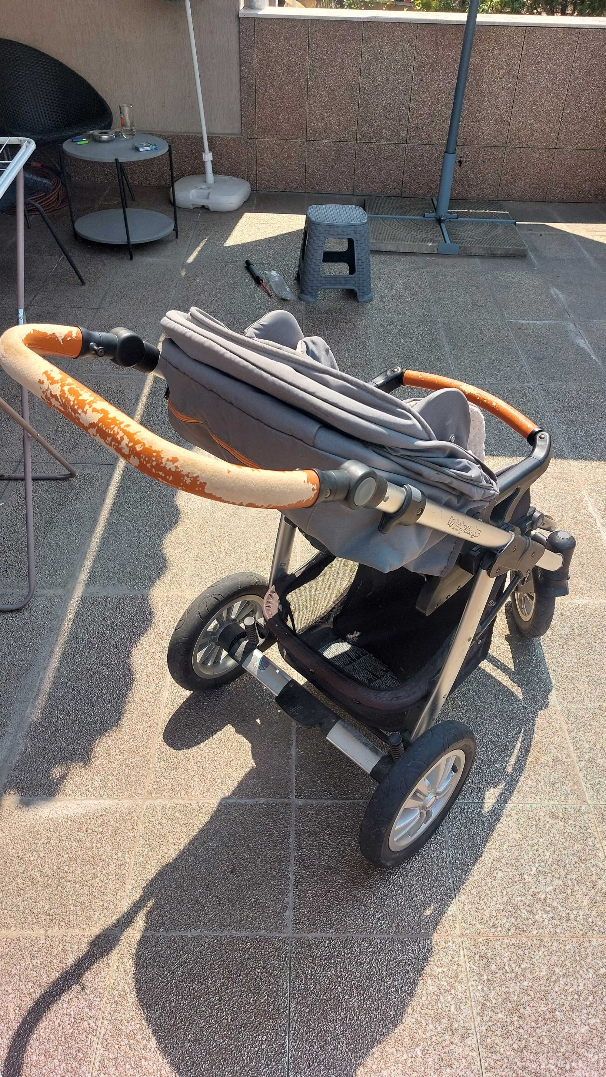 Бебешка количка 2 в 1 Baby Design Dotty
