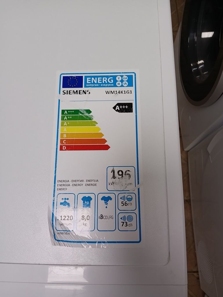 Като нова пералня Сименс Siemens IQ 300 А+++ 8кг 2 години гаранция!