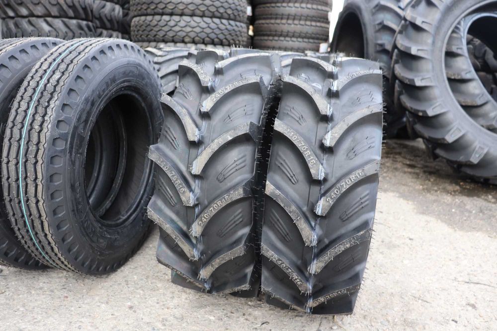 Cauciucuri Tractor 240/70R16 GTK Noi Radiale Anvelope Tractor fata