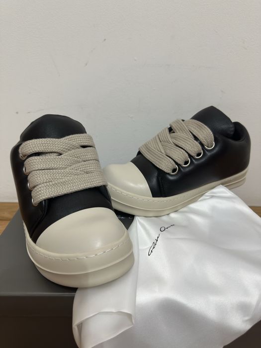 Rick Owens Hollywood Low jumbo laced leather