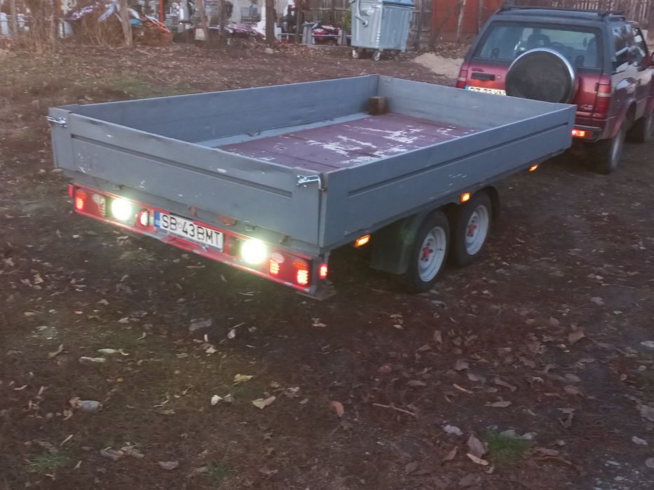 Remorca 2 axe mmta 2500 kg